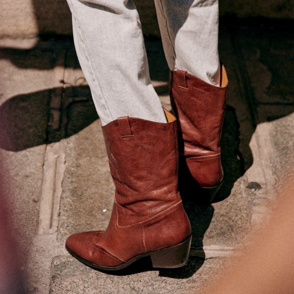 Sezane Phoebe boots size 8 - Picture 6 of 15